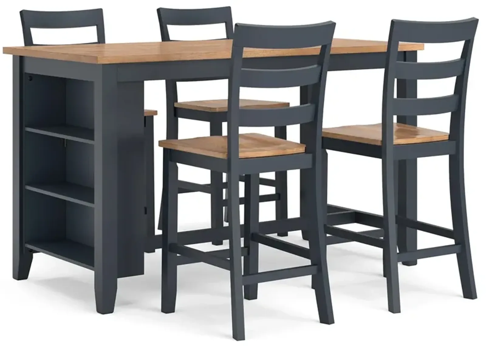 Gesthaven 5-Pc Counter Height Dining Set