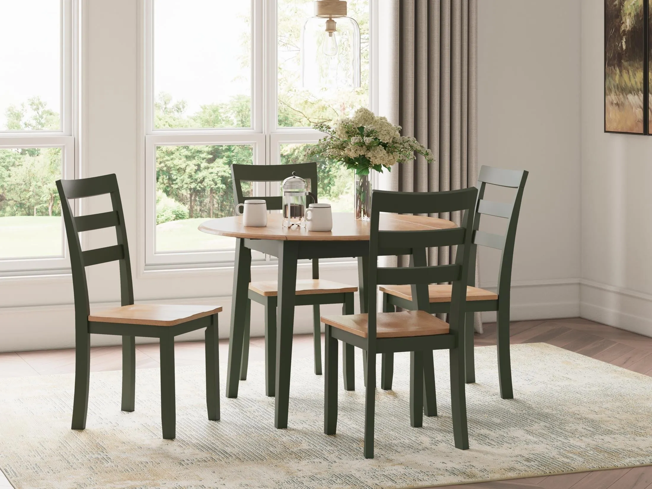 Gesthaven 5-Pc Drop Leaf Dining Set