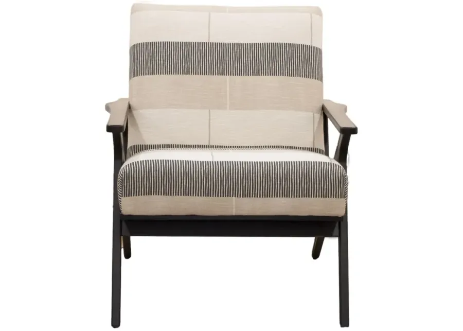 Naomi Wood Accent Chair