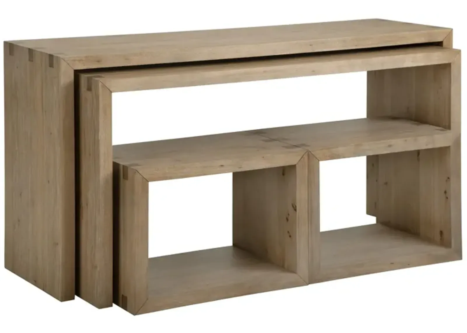 Knoxville Sofa Table With Stools