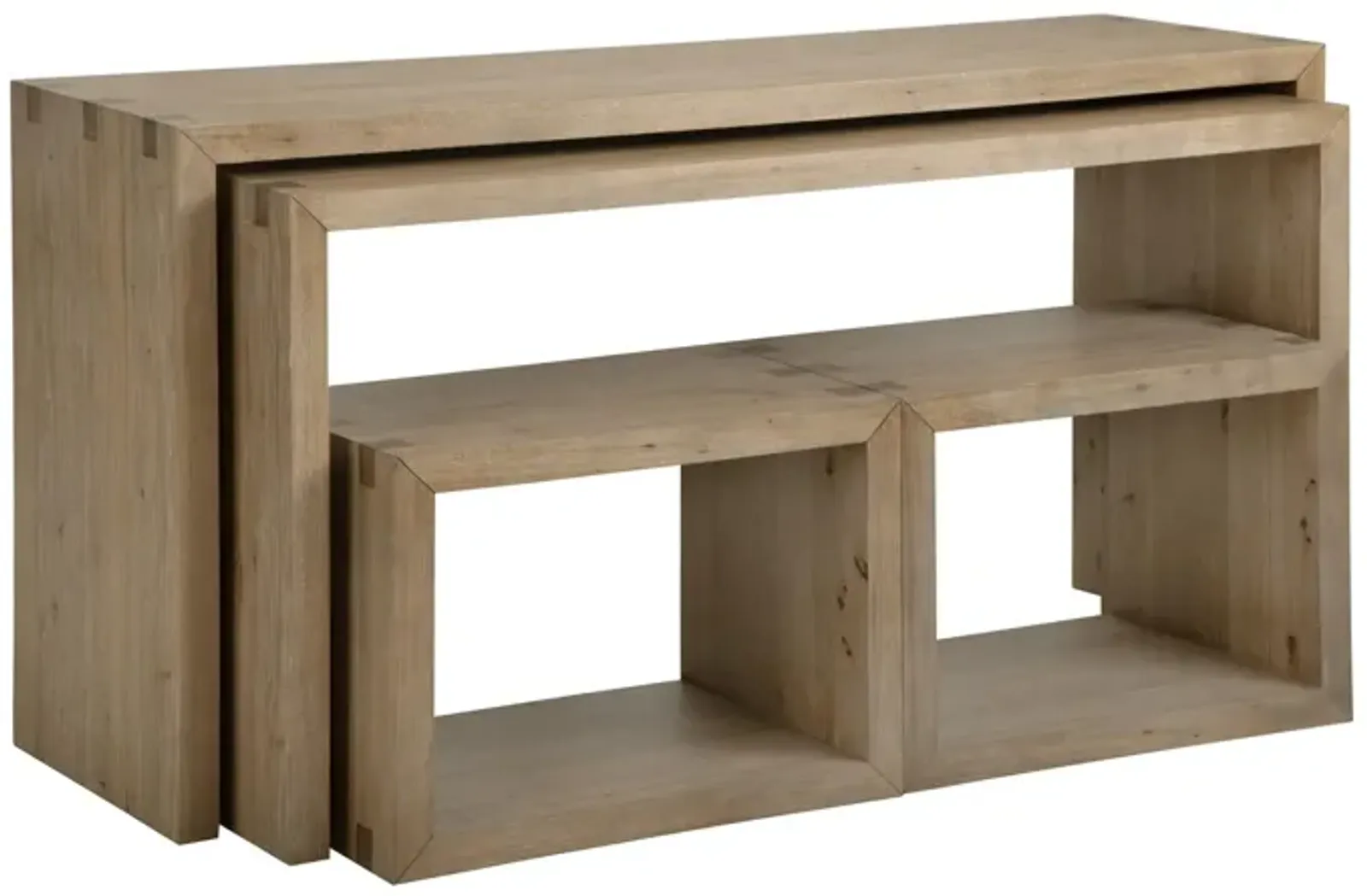 Knoxville Sofa Table With Stools