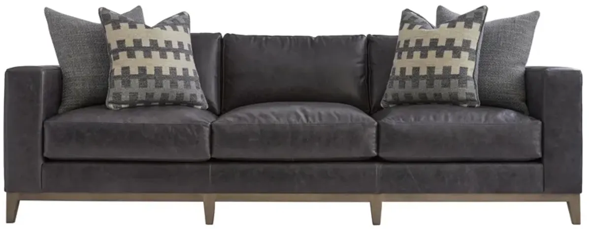 Noel Leather Sofa By Bernhardt