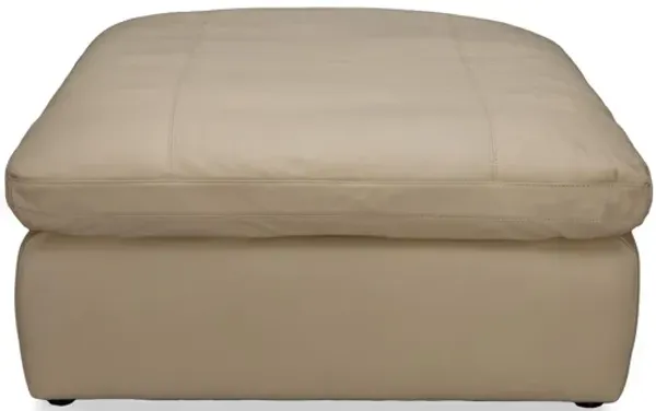 Callen Leather Ottoman