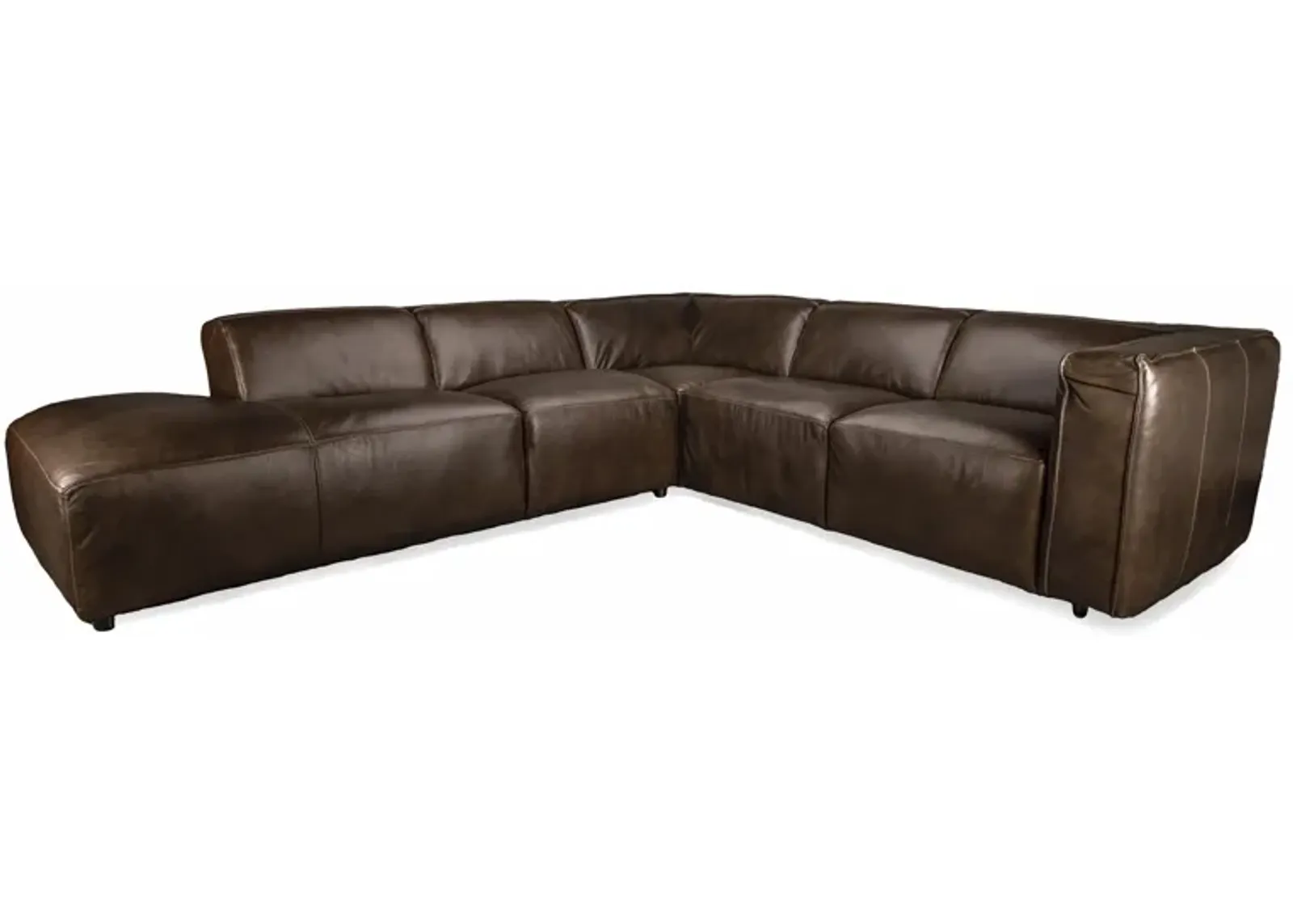 Caden 2-Piece Leather Sectional