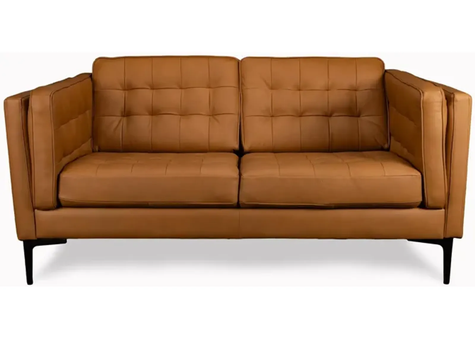 Conner Leather Loveseat