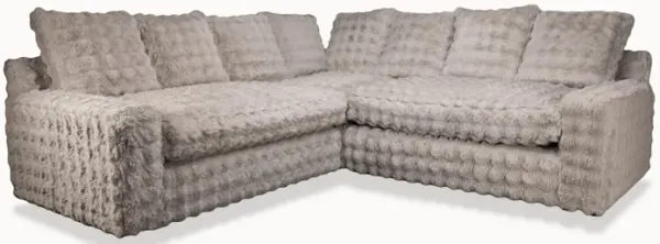 Marshmallow 3-Pc Sectional