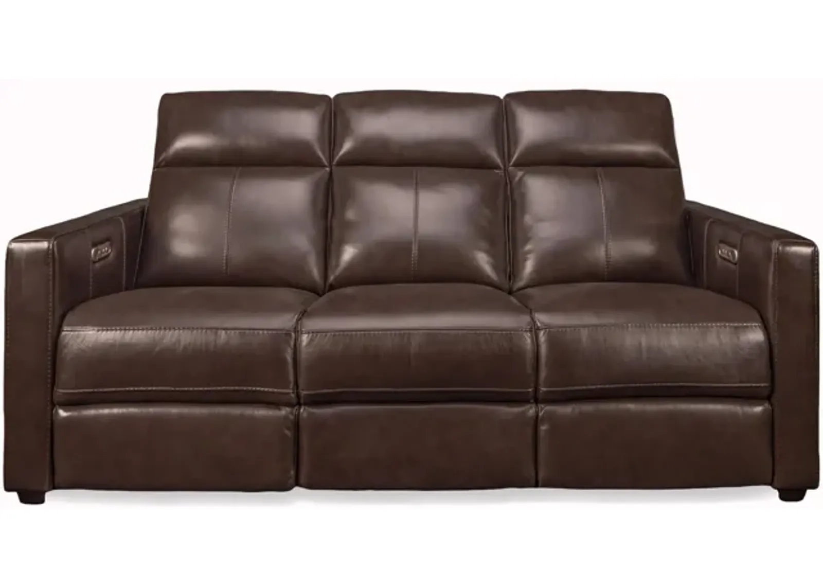 Butler Power Leather Sofa