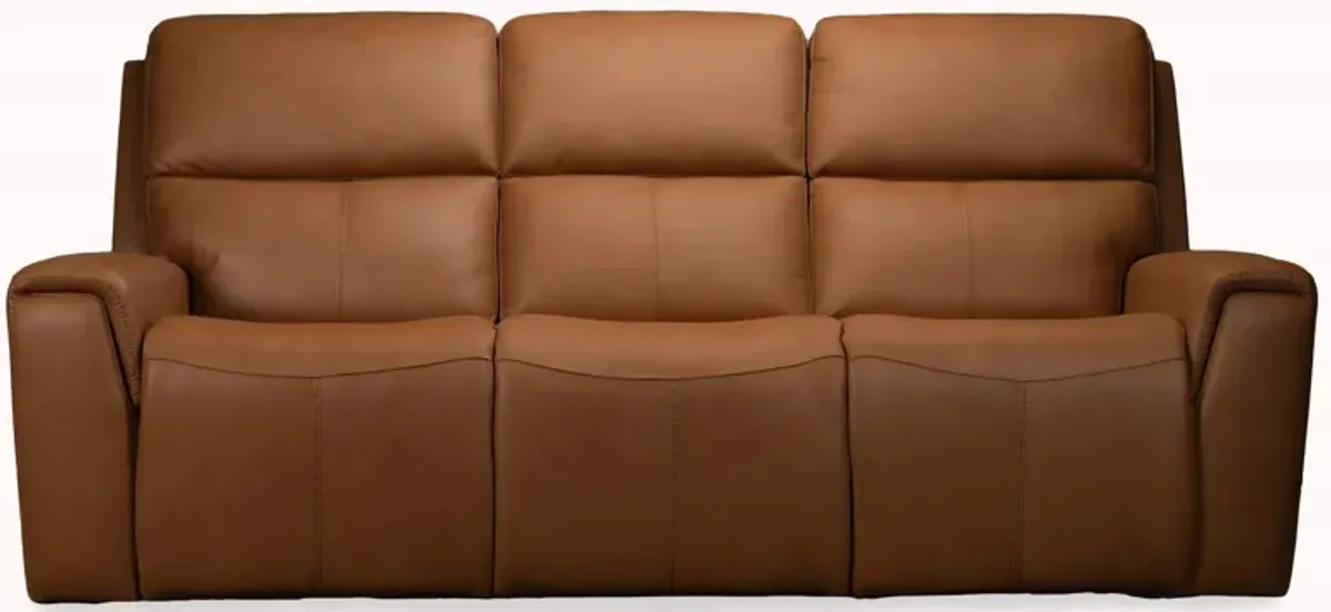 Jaxson Power Leather Sofa