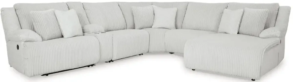 Top Tier 6-Piece Relining Sectional With Chaise