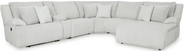 Top Tier 6-Piece Relining Sectional With Chaise