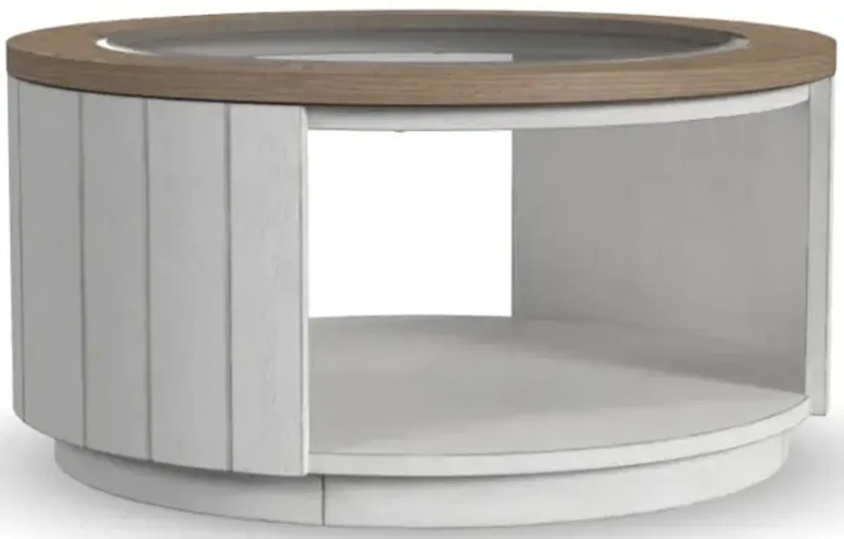 Sandusky Cocktail Table With Casters