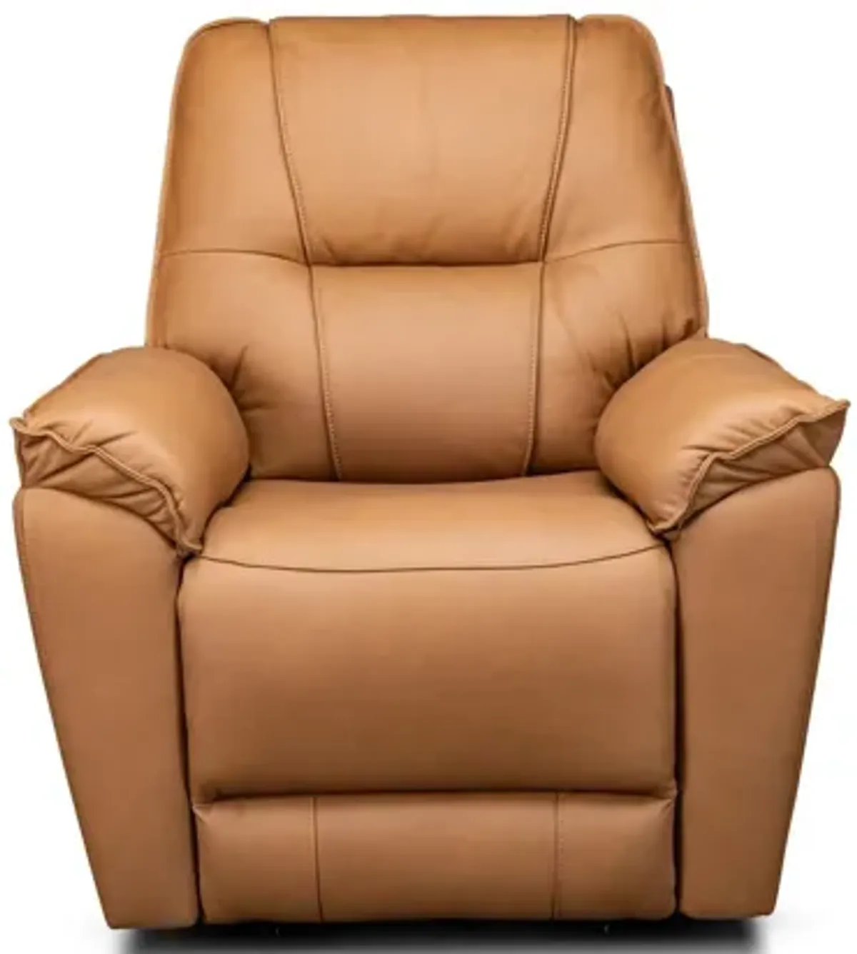 Quinn Leather Power Swivel Recliner