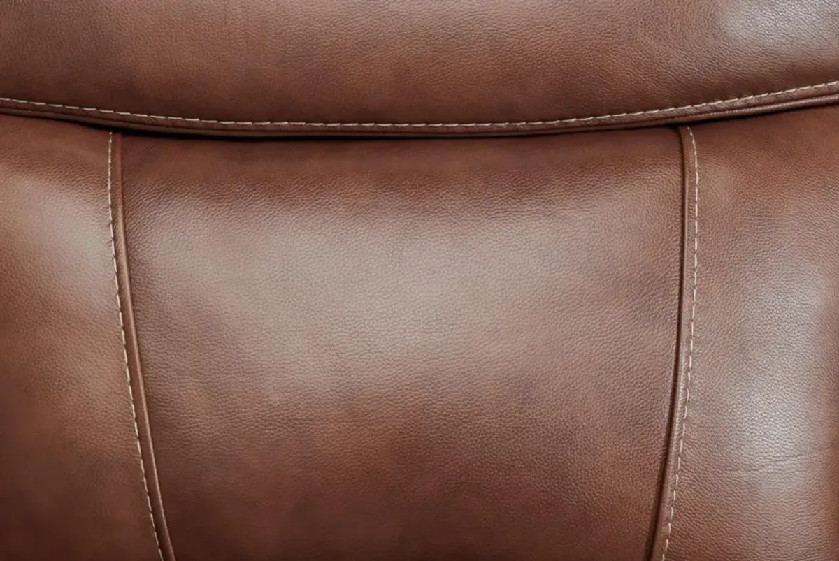 Davies 6Pc Leather Power Reclining Sectional