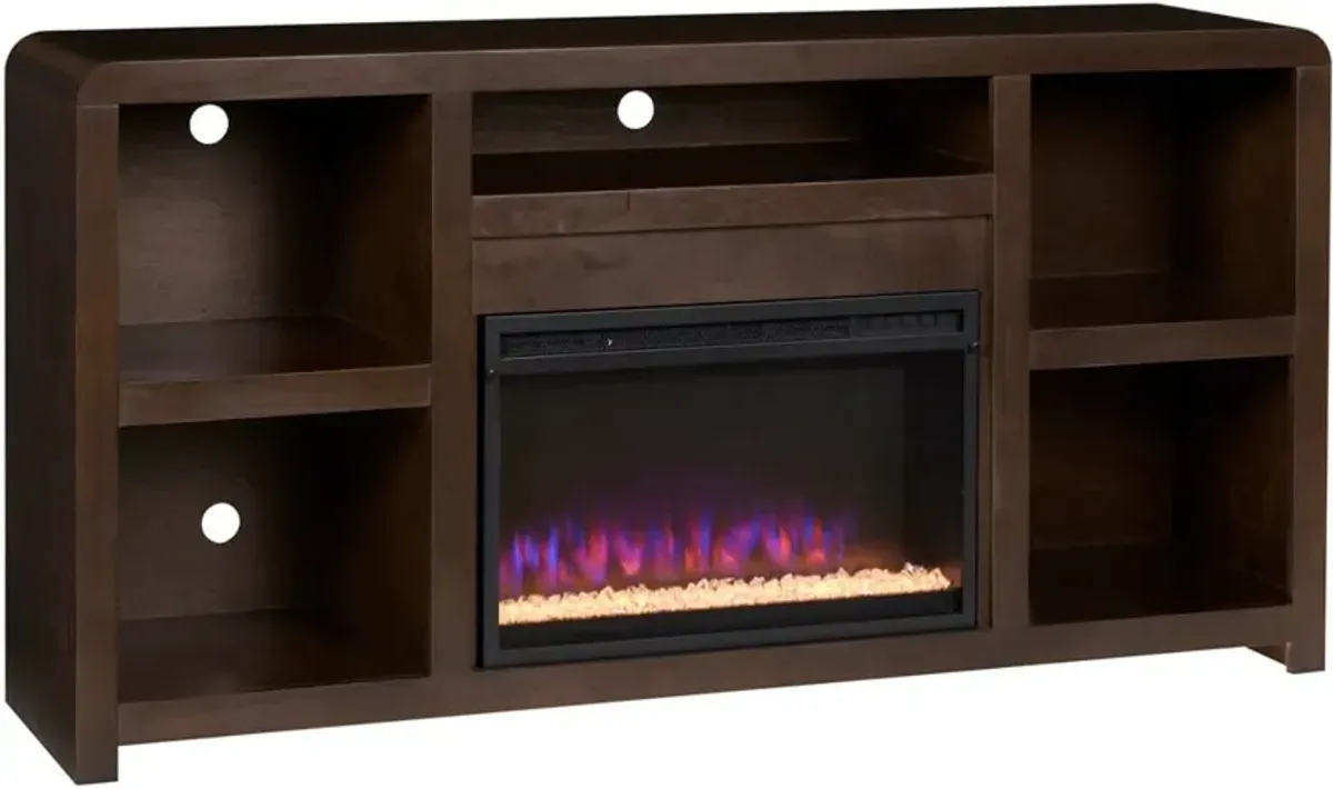 Troy 66" Tv Stand With Fireplace
