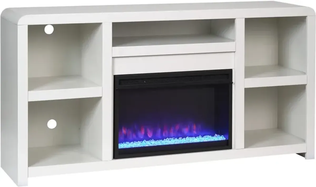 Troy 66" Tv Stand With Fireplace