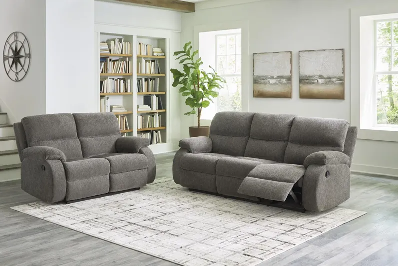 Scranto Reclining Sofa And Loveseat Package