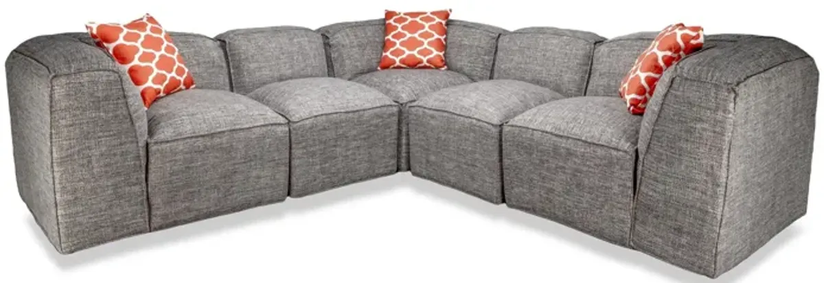 Lily 5-Pc Modular Sectional