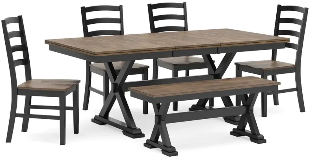Wildenauer 6-Pc Dining Set