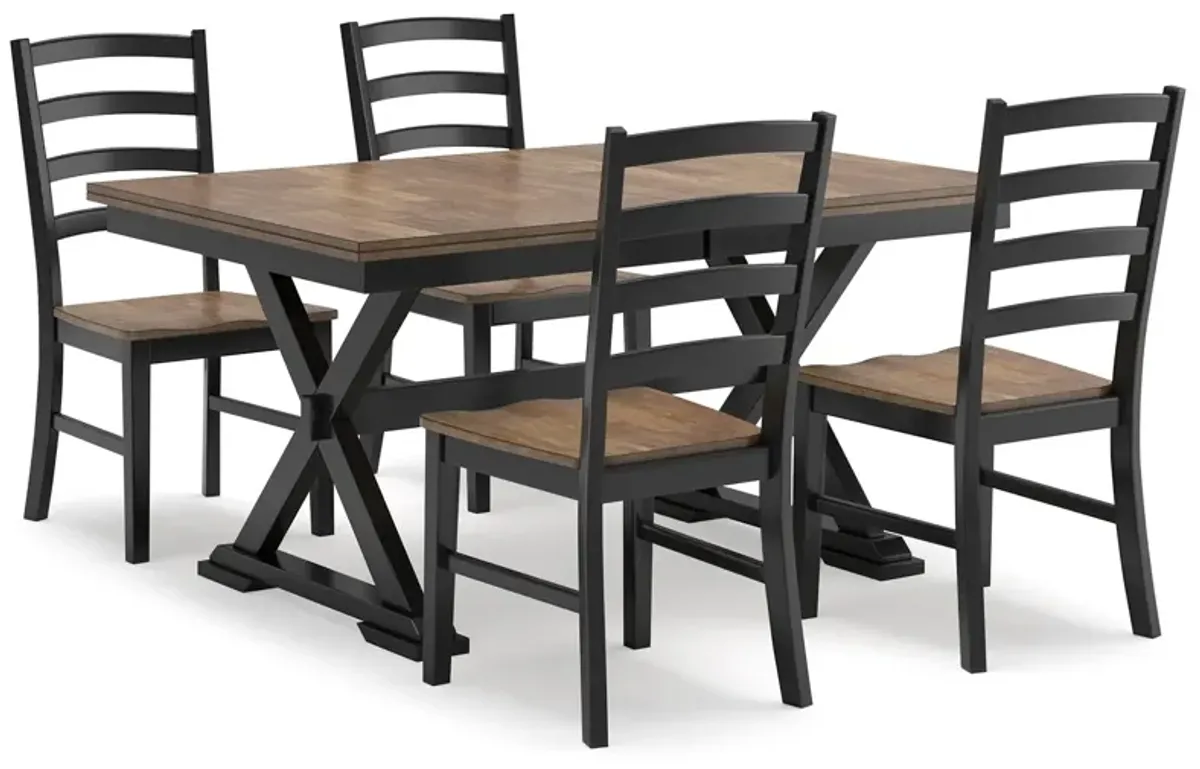 Wildenauer 5-Pc Dining Set