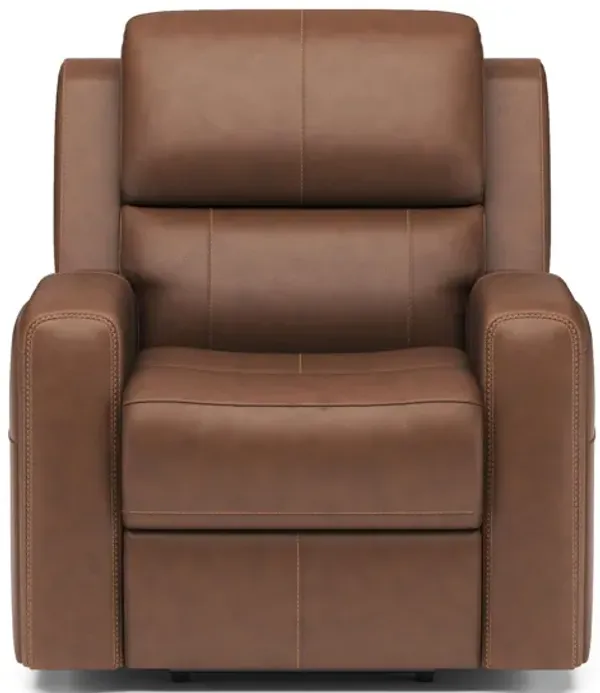 Lorain Zero Gravity Leather Power Recliner By Flexsteel