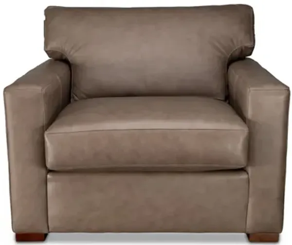Beverly Leather Chair And A Half