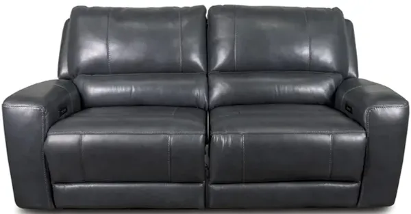 Nebula Leather Power Reclining Loveseat