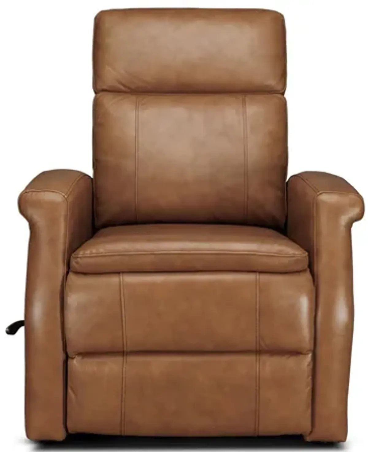 Latte Leather Swivel Glider Recliner