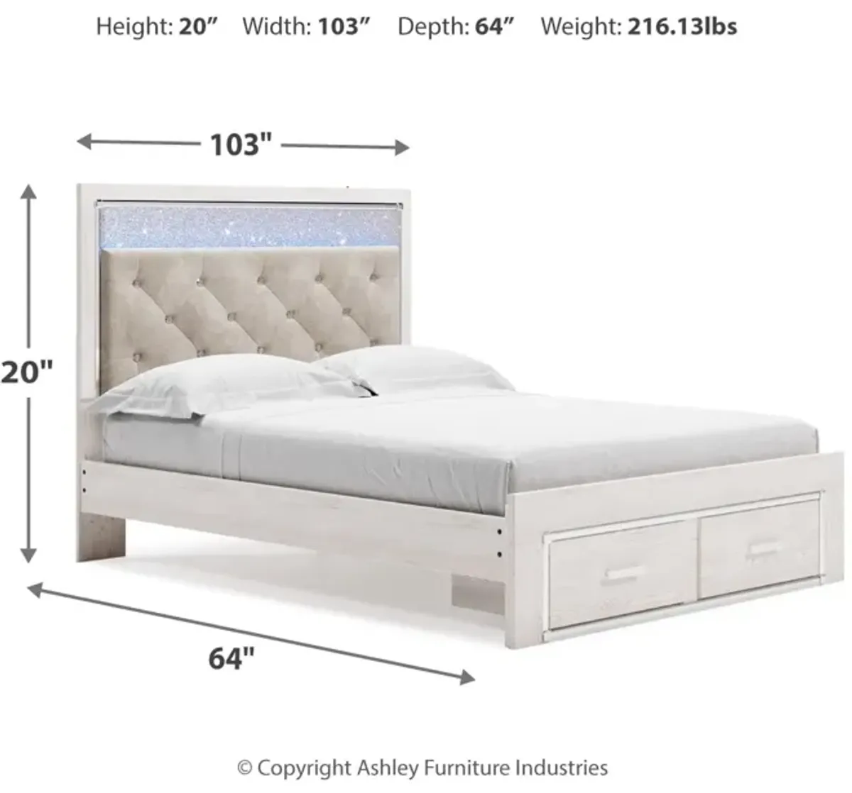 Altyra Queen Storage Bed