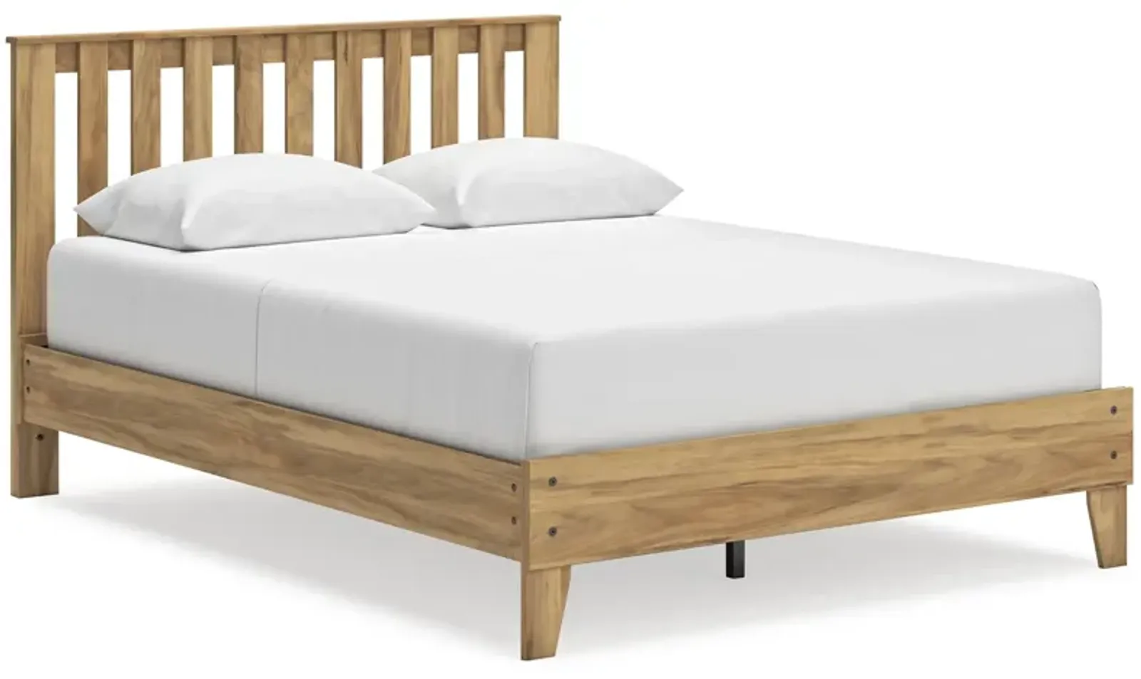 Bermacy Queen Platform Panel Bed