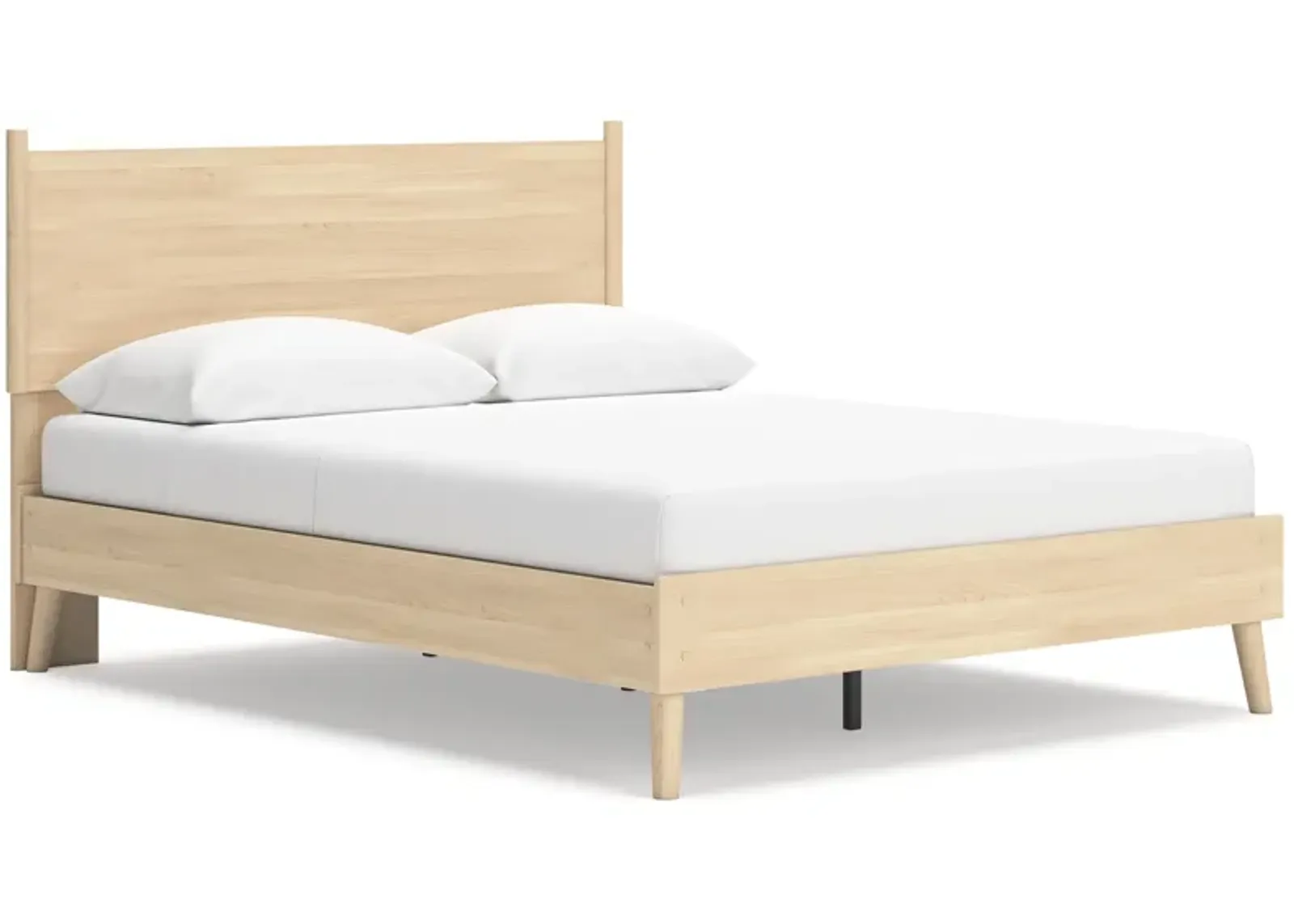 Queen Platform Panel Bed