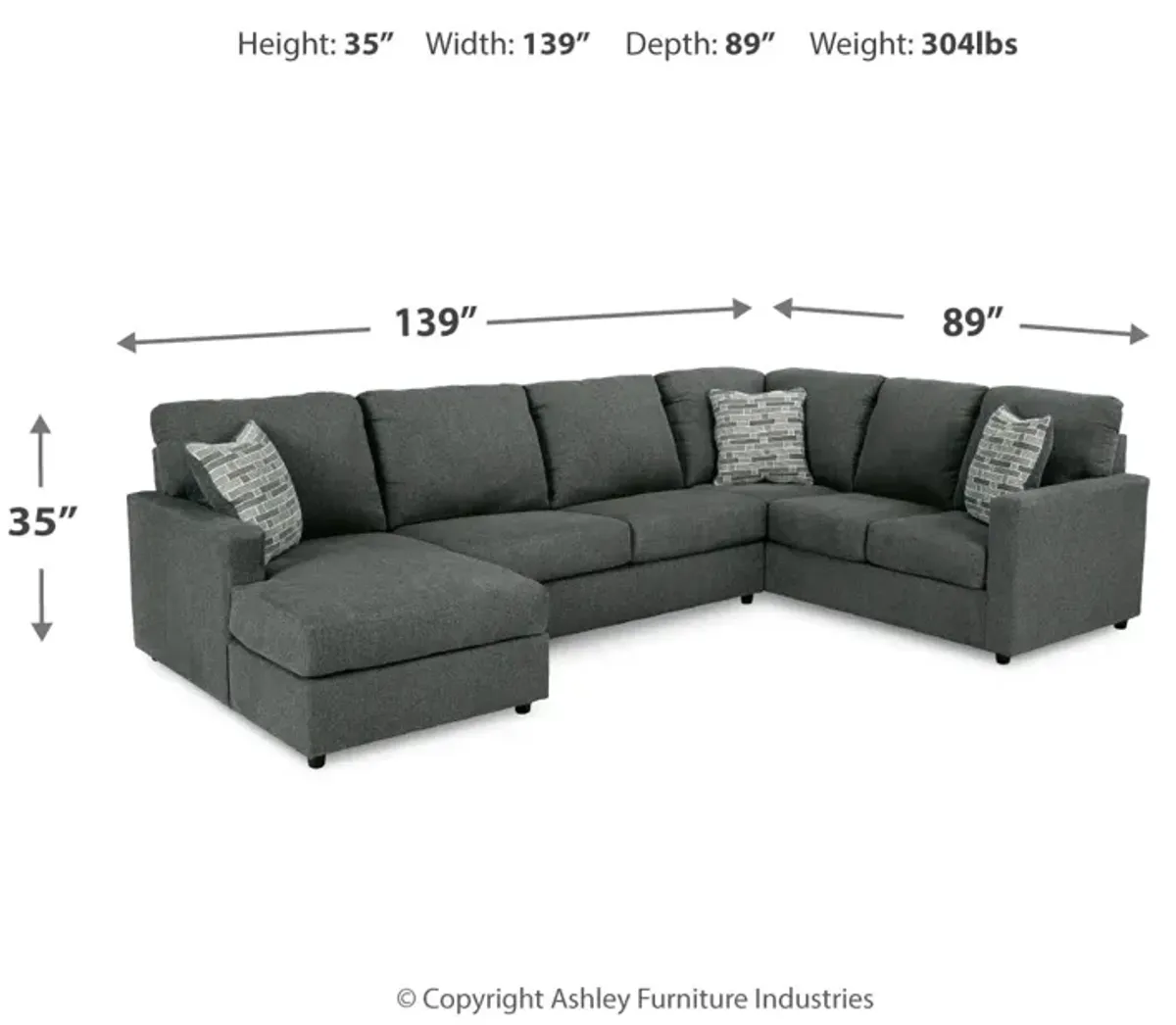 3-Piece Sectional