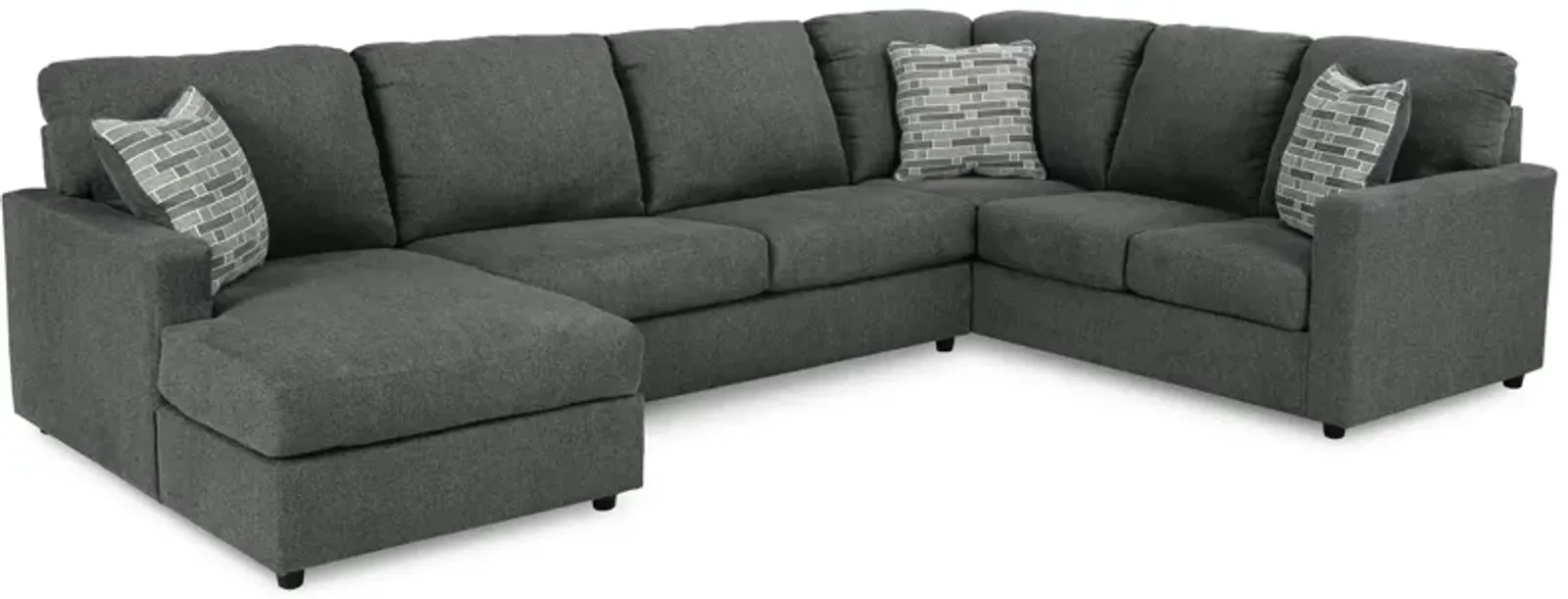 Edenfield 3-Pc Laf Sectional With Chaise