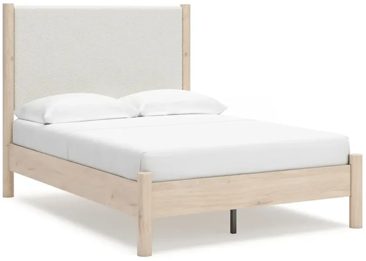 Cadmori Upholstered Panel Bed