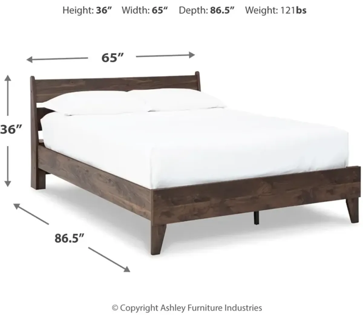 Calverson Queen Panel Platform Bed