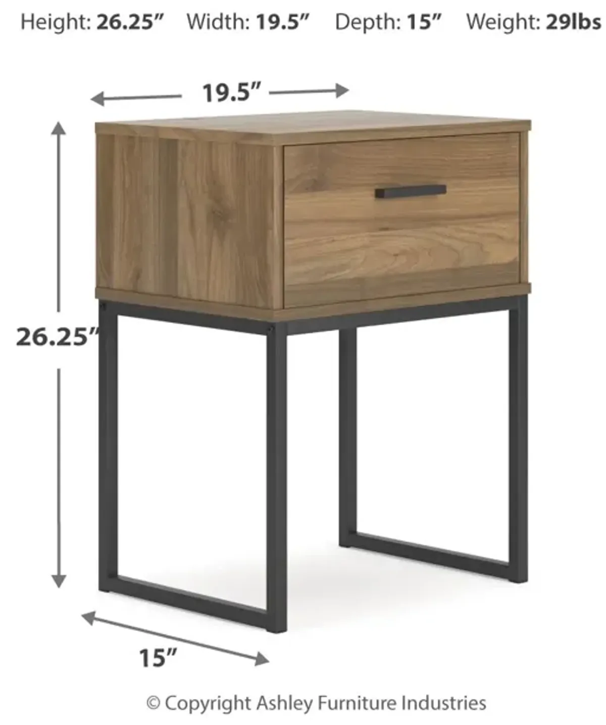 Deanlow Nightstand