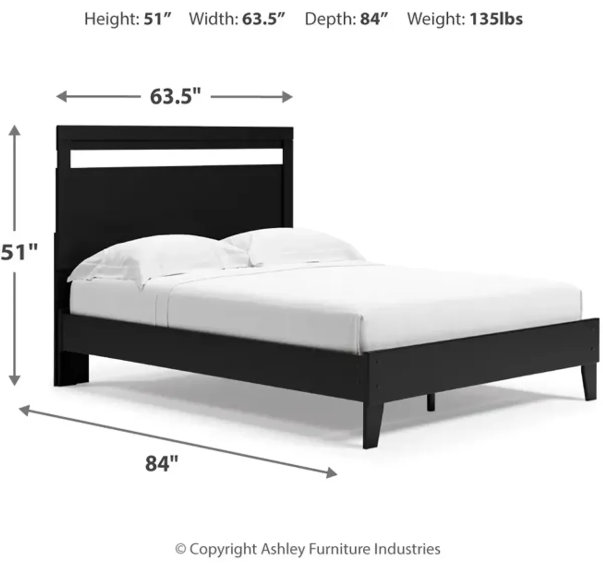 Finch Queen Panel Platform Bed