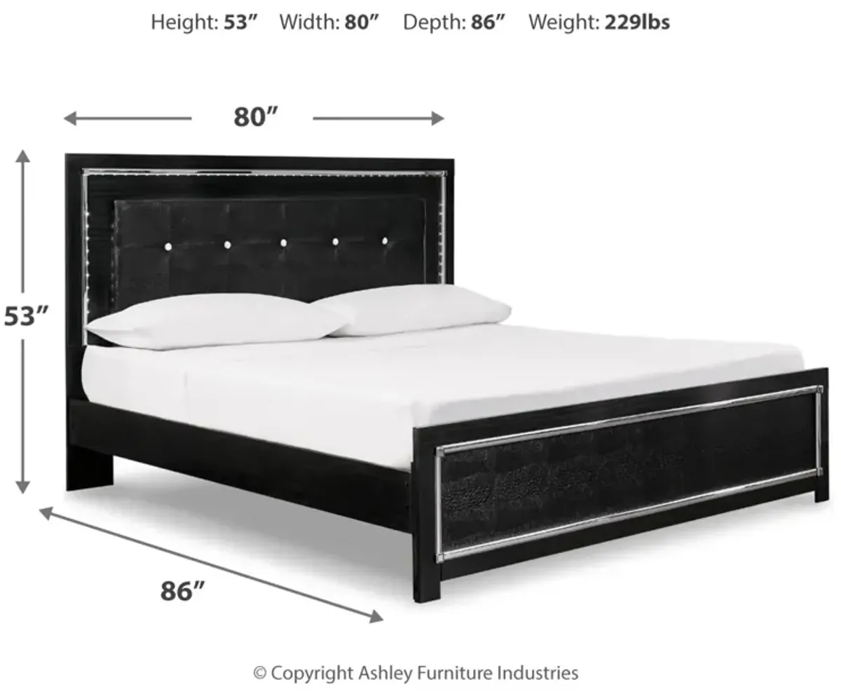 Kaydell King Upholstered Panel Bed