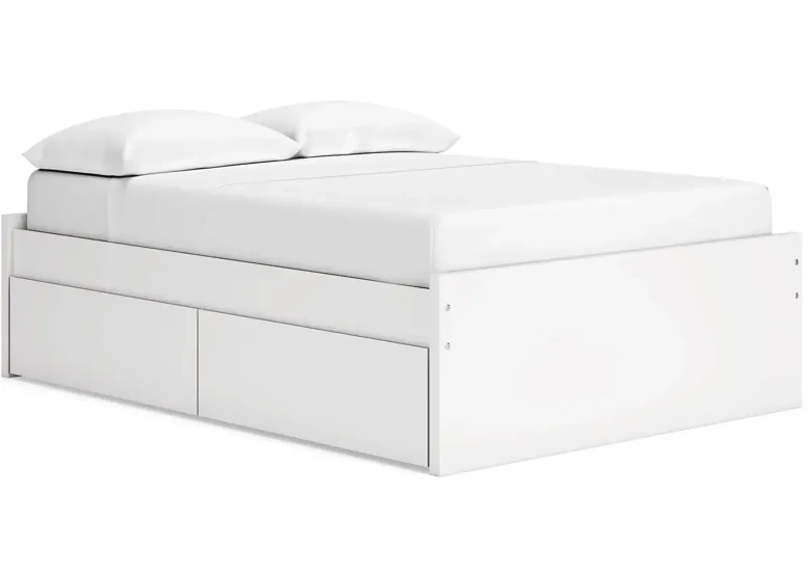 Onita Full Platform Panel Bed W/2 Storage Drawers