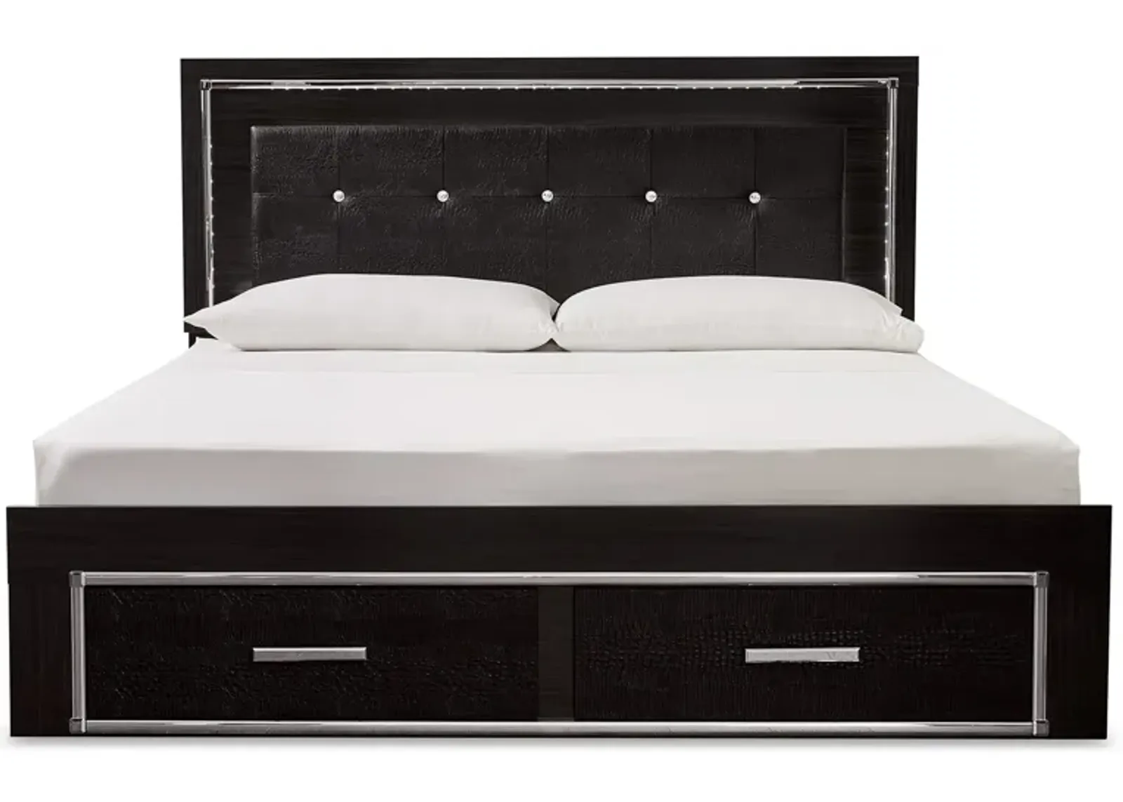 Kaydell King Panel Storage Bed