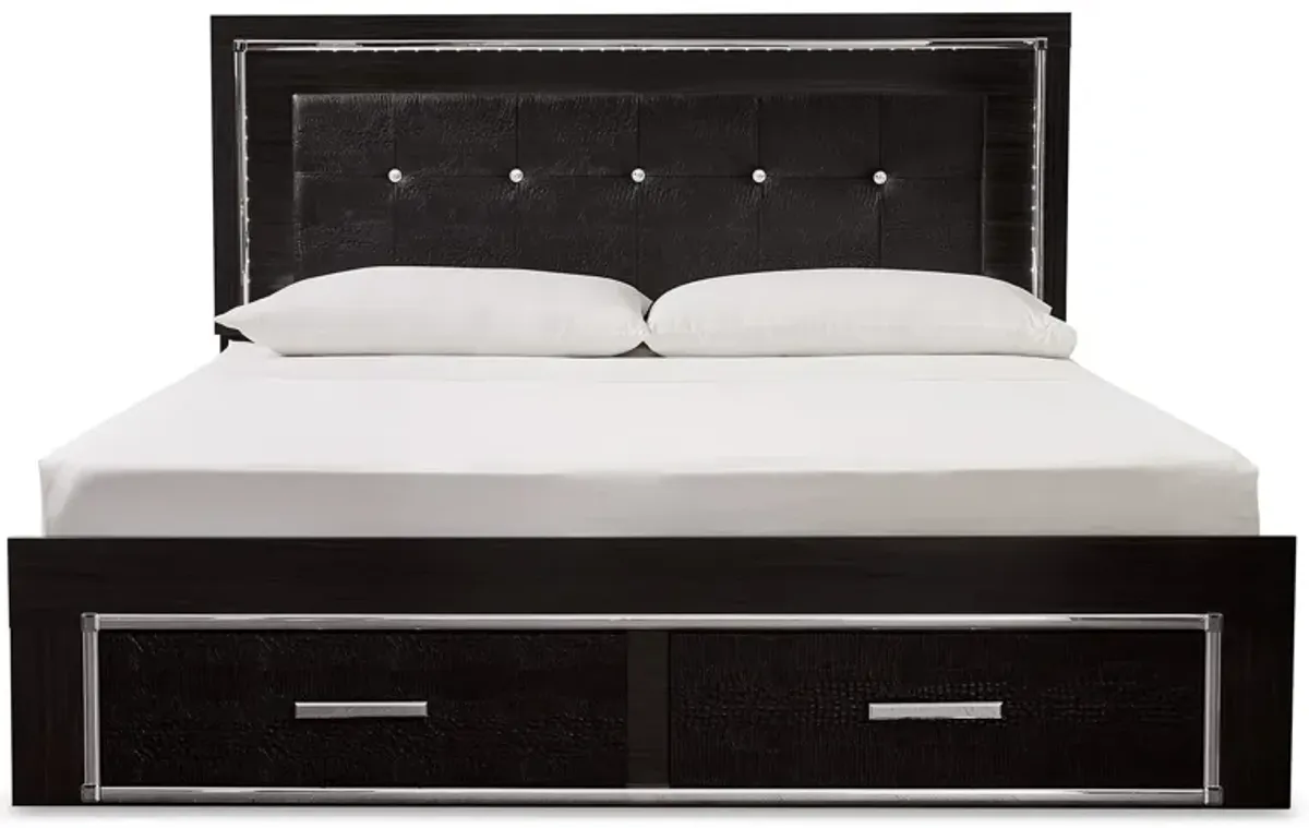 Kaydell King Panel Storage Bed