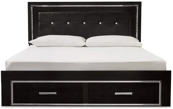 Kaydell King Panel Bed With Storage