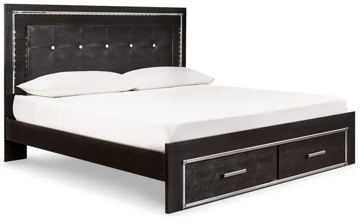 Kaydell King Panel Storage Bed