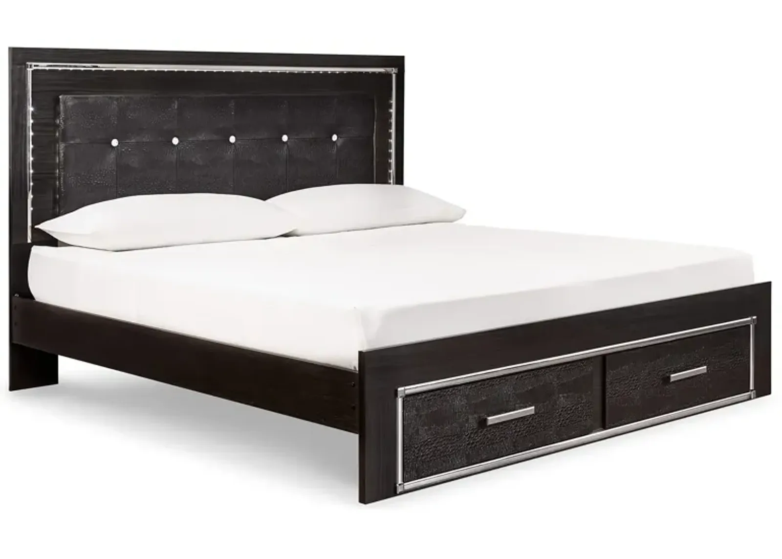 Kaydell King Panel Storage Bed