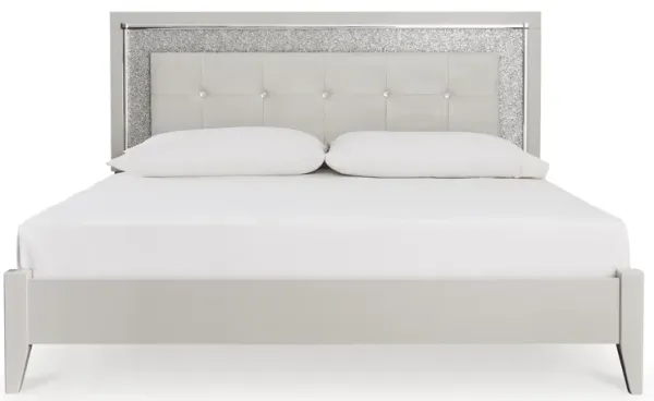 Zyniden Full Upholstered Panel Bed
