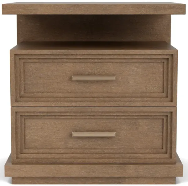 Cassandra 2 Drawer Nightstand