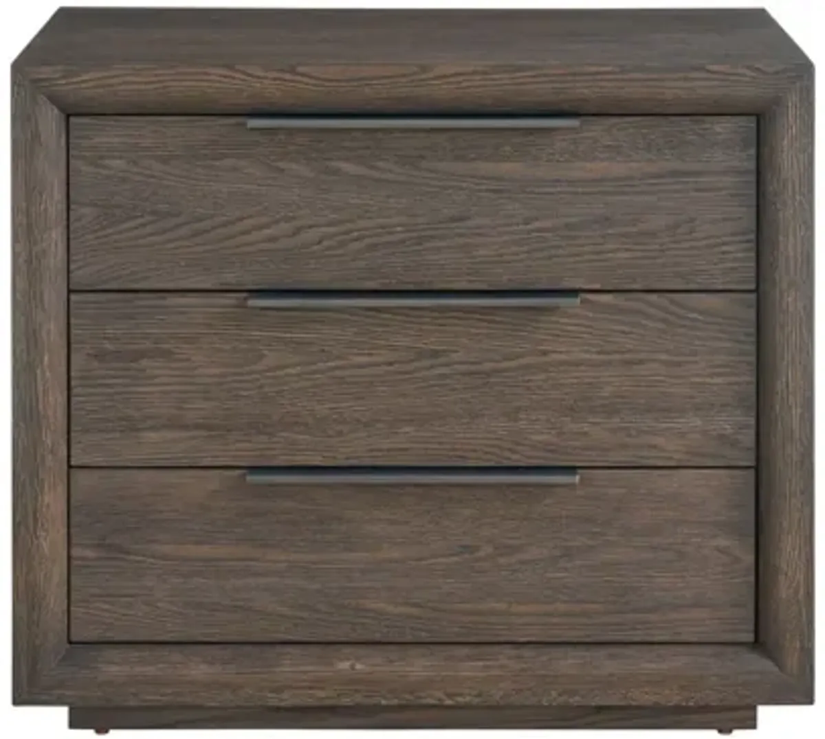 Modern Plinth Base Nightstand