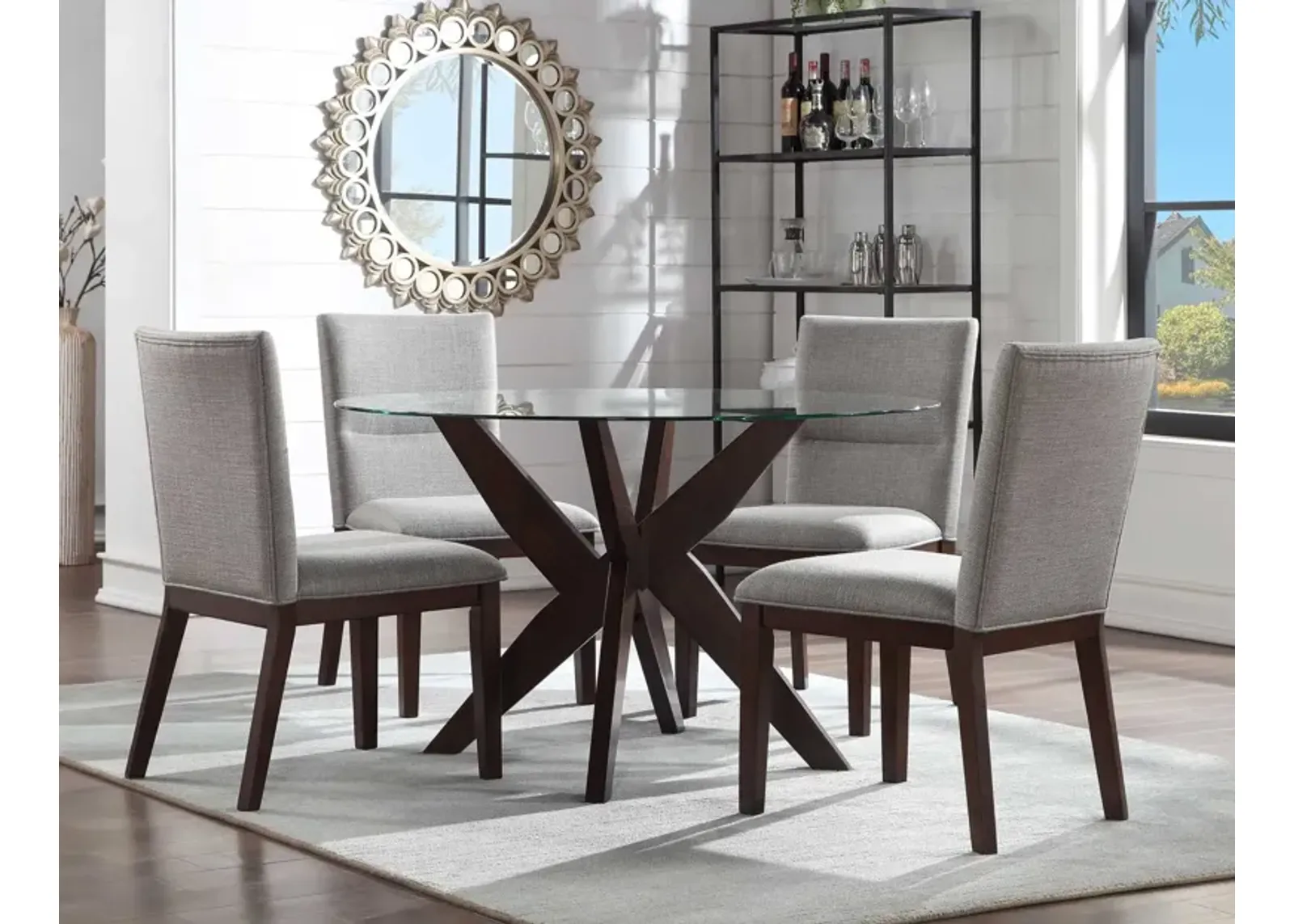 Allie 5-Pc Dining Set