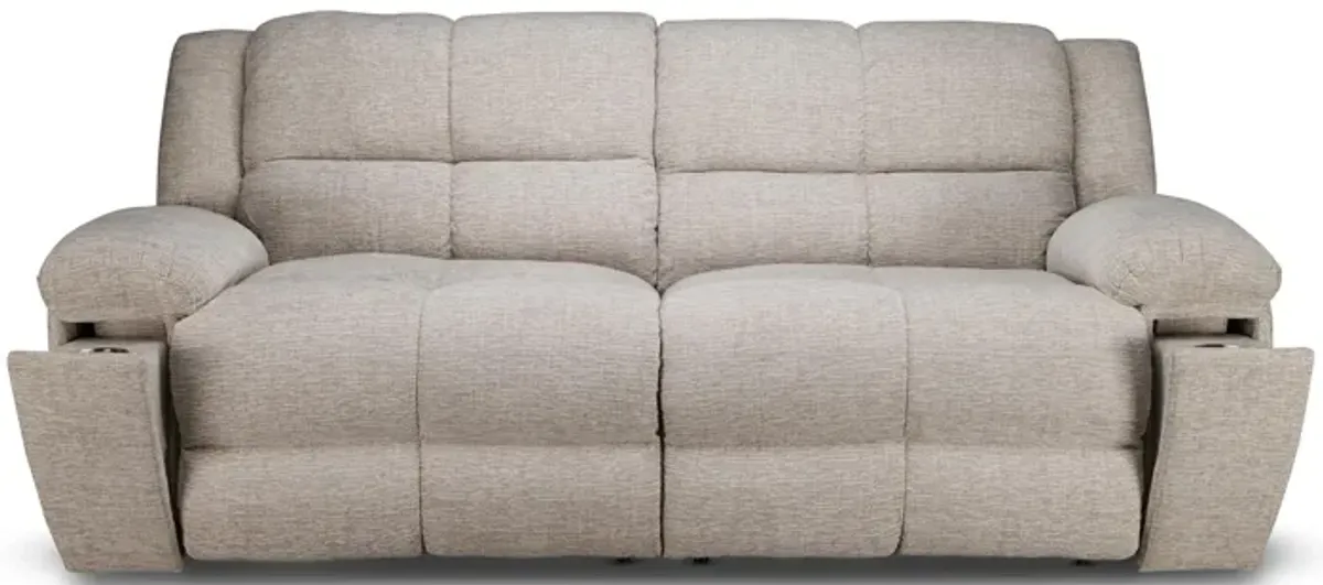 Vanilla Reclining Sofa