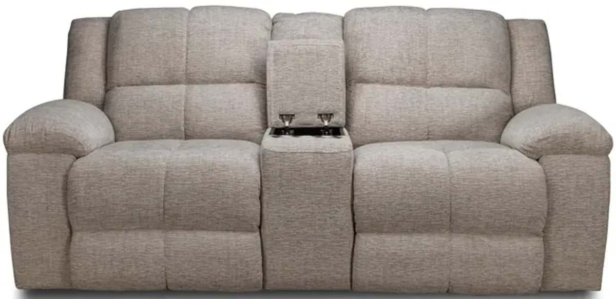 Vanilla Reclining Loveseat
