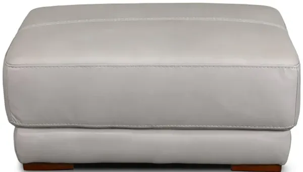 Beau Leather Ottoman